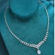Ruif Jewelry Classic Design S925 Silver 6.81ct White Simulated Diamond Pendant Necklace Gemstone Jewelry Ruif Jewelry Classic Design S925 Silver 6.81ct White Simulated Diamond Pendant Necklace Gemstone Jewelry