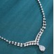 Ruif Jewelry Classic Design S925 Silver 6.81ct White Simulated Diamond Pendant Necklace Gemstone Jewelry Ruif Jewelry Classic Design S925 Silver 6.81ct White Simulated Diamond Pendant Necklace Gemstone Jewelry
