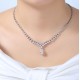 Ruif Jewelry Classic Design S925 Silver 6.81ct White Simulated Diamond Pendant Necklace Gemstone Jewelry Ruif Jewelry Classic Design S925 Silver 6.81ct White Simulated Diamond Pendant Necklace Gemstone Jewelry