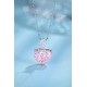 Ruif Jewelry Classic Design S925 Silver 3.0ct Simulated Diamond Pendant Necklace Pink Color Gemstone Jewelry Ruif Jewelry Classic Design S925 Silver 3.0ct Simulated Diamond Pendant Necklace Pink Color Gemstone Jewelry