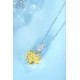 Ruif Jewelry Classic Design S925 Silver 3.0ct Simulated Diamond Pendant Necklace Pink Color Gemstone Jewelry Ruif Jewelry Classic Design S925 Silver 3.0ct Simulated Diamond Pendant Necklace Pink Color Gemstone Jewelry