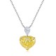 Ruif Jewelry Classic Design S925 Silver 3.0ct Simulated Diamond Pendant Necklace Pink Color Gemstone Jewelry Ruif Jewelry Classic Design S925 Silver 3.0ct Simulated Diamond Pendant Necklace Pink Color Gemstone Jewelry