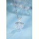 Ruif Jewelry Classic Design S925 Silver 3.0ct Simulated Diamond Pendant Necklace Pink Color Gemstone Jewelry Ruif Jewelry Classic Design S925 Silver 3.0ct Simulated Diamond Pendant Necklace Pink Color Gemstone Jewelry
