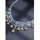 Ruif Jewelry Classic Design S925 Silver 5ct Yellow/White Simulated Diamond Pendant Necklace Gemstone Jewelry Ruif Jewelry Classic Design S925 Silver 5ct Yellow/White Simulated Diamond Pendant Necklace Gemstone Jewelry