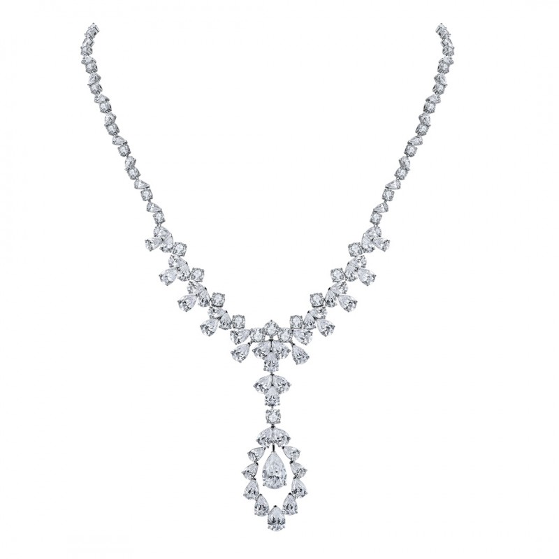 Ruif Jewelry Classic Design S925 Silver 3.0ct White Simulated Diamond Pendant Necklace Gemstone Jewelry Ruif Jewelry Classic Design S925 Silver 3.0ct White Simulated Diamond Pendant Necklace Gemstone Jewelry