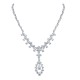 Ruif Jewelry Classic Design S925 Silver 3.0ct White Simulated Diamond Pendant Necklace Gemstone Jewelry Ruif Jewelry Classic Design S925 Silver 3.0ct White Simulated Diamond Pendant Necklace Gemstone Jewelry