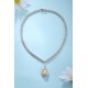 Ruif Jewelry Classic Design S925 Silver 9.5ct White/ Yellow Simulated Diamond Pendant Necklace Gemstone Jewelry Ruif Jewelry Classic Design S925 Silver 9.5ct White/ Yellow Simulated Diamond Pendant Necklace Gemstone Jewelry