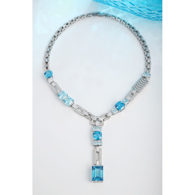 Ruif Jewelry Classic Design S925 Silver 55.06ct Simulated Diamond Pendant Necklace Yellow Color Gemstone Jewelry Ruif Jewelry Classic Design S925 Silver 55.06ct Simulated Diamond Pendant Necklace Yellow Color Gemstone Jewelry