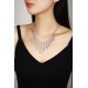 Ruif Jewelry Classic Design S925 Silver 26.995ct White Simulated Diamond Pendant Necklace Gemstone Jewelry Ruif Jewelry Classic Design S925 Silver 26.995ct White Simulated Diamond Pendant Necklace Gemstone Jewelry