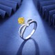 Ruif Jewelry Classic Design S925 Silver 1.0ct Yellow Color Simulated Diamond Ring Wedding Bands Ruif Jewelry Classic Design S925 Silver 1.0ct Yellow Color Simulated Diamond Ring Wedding Bands