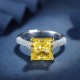 Ruif Jewelry Classic Design S925 Silver 4.0ct Pink/Yellow/White Simulated Diamond Ring Wedding Bands Ruif Jewelry Classic Design S925 Silver 4.0ct Pink/Yellow/White Simulated Diamond Ring Wedding Bands