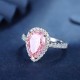 Ruif Jewelry Classic Design S925 Silver 3.0ct Pink/Yellow/White Colors Simulated Diamond Ring Cubic Zircon Ring Wedding Bands Ruif Jewelry Classic Design S925 Silver 3.0ct Pink/Yellow/White Colors Simulated Diamond Ring Cubic Zircon Ring Wedding Bands
