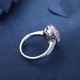 Ruif Jewelry Classic Design S925 Silver 3.0ct Pink/Yellow/White Colors Simulated Diamond Ring Cubic Zircon Ring Wedding Bands Ruif Jewelry Classic Design S925 Silver 3.0ct Pink/Yellow/White Colors Simulated Diamond Ring Cubic Zircon Ring Wedding Bands