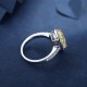 Ruif Jewelry Classic Design S925 Silver 3.0ct Pink/Yellow/White Colors Simulated Diamond Ring Cubic Zircon Ring Wedding Bands Ruif Jewelry Classic Design S925 Silver 3.0ct Pink/Yellow/White Colors Simulated Diamond Ring Cubic Zircon Ring Wedding Bands