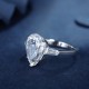 Ruif Jewelry Classic Design S925 Silver 3.0ct White Simulated Diamond Ring Cubic Zircon Ring Ruif Jewelry Classic Design S925 Silver 3.0ct White Simulated Diamond Ring Cubic Zircon Ring