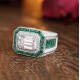 Ruif Jewelry Classic Design S925 Silver 7.51ct Green/White Color Simulated Diamond Ring Man Ring Wedding Bands Ruif Jewelry Classic Design S925 Silver 7.51ct Green/White Color Simulated Diamond Ring Man Ring Wedding Bands