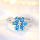 Ruif Jewelry Classic Design S925 Silver 2.21ct Simulated Diamond Ring Cubic Zircon Ring Wedding Bands