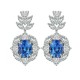 Ruif Jewelry Classic Design S925 Silver 4.74ct Lab Grown Cobalt Spinel Earrings Gemstone Jewelry Party Gift Ruif Jewelry Classic Design S925 Silver 4.74ct Lab Grown Cobalt Spinel Earrings Gemstone Jewelry Party Gift