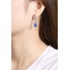 Ruif Jewelry Classic Design S925 Silver 7.2ct Lab Grown Cobalt Spinel Earrings Gemstone Jewelry Party Gift Ruif Jewelry Classic Design S925 Silver 7.2ct Lab Grown Cobalt Spinel Earrings Gemstone Jewelry Party Gift