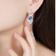 Ruif Jewelry Classic Design S925 Silver 4.35ct Lab Grown Cobalt Spinel Earrings Gemstone Jewelry Party Gift Ruif Jewelry Classic Design S925 Silver 4.35ct Lab Grown Cobalt Spinel Earrings Gemstone Jewelry Party Gift