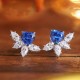 Ruif Jewelry Classic Design S925 Silver 2.1ct Lab Grown Cobalt Spinel Earrings Gemstone Jewelry Ruif Jewelry Classic Design S925 Silver 2.1ct Lab Grown Cobalt Spinel Earrings Gemstone Jewelry
