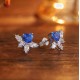 Ruif Jewelry Classic Design S925 Silver 2.1ct Lab Grown Cobalt Spinel Earrings Gemstone Jewelry Ruif Jewelry Classic Design S925 Silver 2.1ct Lab Grown Cobalt Spinel Earrings Gemstone Jewelry