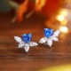 Ruif Jewelry Classic Design S925 Silver 2.1ct Lab Grown Cobalt Spinel Earrings Gemstone Jewelry Ruif Jewelry Classic Design S925 Silver 2.1ct Lab Grown Cobalt Spinel Earrings Gemstone Jewelry