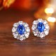 Ruif Jewelry Classic Design S925 Silver 3.03ct Lab Grown Cobalt Spinel Earrings Gemstone Jewelry Ruif Jewelry Classic Design S925 Silver 3.03ct Lab Grown Cobalt Spinel Earrings Gemstone Jewelry