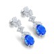 Ruif Jewelry Classic Design S925 Silver 6.712ct Lab Grown Cobalt Spinel Earrings Gemstone Jewelry Party Gift Ruif Jewelry Classic Design S925 Silver 6.712ct Lab Grown Cobalt Spinel Earrings Gemstone Jewelry Party Gift