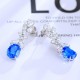 Ruif Jewelry Classic Design S925 Silver 6.712ct Lab Grown Cobalt Spinel Earrings Gemstone Jewelry Party Gift Ruif Jewelry Classic Design S925 Silver 6.712ct Lab Grown Cobalt Spinel Earrings Gemstone Jewelry Party Gift