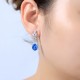 Ruif Jewelry Classic Design S925 Silver 6.712ct Lab Grown Cobalt Spinel Earrings Gemstone Jewelry Party Gift Ruif Jewelry Classic Design S925 Silver 6.712ct Lab Grown Cobalt Spinel Earrings Gemstone Jewelry Party Gift