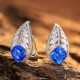 Ruif Jewelry Classic Design S925 Silver 5.855ct Lab Grown Cobalt Spinel Earrings Gemstone Jewelry Party Gift Ruif Jewelry Classic Design S925 Silver 5.855ct Lab Grown Cobalt Spinel Earrings Gemstone Jewelry Party Gift