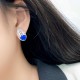 Ruif Jewelry Classic Design S925 Silver 5.855ct Lab Grown Cobalt Spinel Earrings Gemstone Jewelry Party Gift Ruif Jewelry Classic Design S925 Silver 5.855ct Lab Grown Cobalt Spinel Earrings Gemstone Jewelry Party Gift