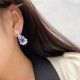 Ruif Jewelry Classic Design S925 Silver 4.5ct Lab Grown Cobalt Spinel Earrings Gemstone Jewelry Party Gift Ruif Jewelry Classic Design S925 Silver 4.5ct Lab Grown Cobalt Spinel Earrings Gemstone Jewelry Party Gift