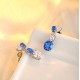 Ruif Jewelry Classic Design S925 Silver 1.17ct Lab Grown Cobalt Spinel Earrings Gemstone Jewelry Party Gift Ruif Jewelry Classic Design S925 Silver 1.17ct Lab Grown Cobalt Spinel Earrings Gemstone Jewelry Party Gift