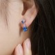 Ruif Jewelry Classic Design S925 Silver 1.17ct Lab Grown Cobalt Spinel Earrings Gemstone Jewelry Party Gift Ruif Jewelry Classic Design S925 Silver 1.17ct Lab Grown Cobalt Spinel Earrings Gemstone Jewelry Party Gift