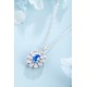 Ruif Jewelry Classic Design S925 Silver 1.04ct Lab Grown Cobalt Spinel Necklace Wedding Bands Ruif Jewelry Classic Design S925 Silver 1.04ct Lab Grown Cobalt Spinel Necklace Wedding Bands