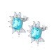 Ruif Jewelry Classic Design S925 Silver 7.102ct Lab Grown Paraiba Sapphire Earrings Gemstone Jewelry Ruif Jewelry Classic Design S925 Silver 7.102ct Lab Grown Paraiba Sapphire Earrings Gemstone Jewelry