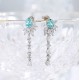 Ruif Jewelry Classic Design S925 Silver Lab Grown Paraiba Sapphire Earrings Gemstone Jewelry Ruif Jewelry Classic Design S925 Silver Lab Grown Paraiba Sapphire Earrings Gemstone Jewelry