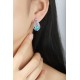 Ruif Jewelry Classic Design S925 Silver 7.77ct Lab Grown Paraiba Sapphire Earrings Gemstone Jewelry Ruif Jewelry Classic Design S925 Silver 7.77ct Lab Grown Paraiba Sapphire Earrings Gemstone Jewelry