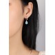 Ruif Jewelry Classic Design S925 Silver 3.08ct Lab Grown Paraiba Sapphire Earrings Gemstone Jewelry Ruif Jewelry Classic Design S925 Silver 3.08ct Lab Grown Paraiba Sapphire Earrings Gemstone Jewelry