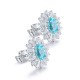 Ruif Jewelry Classic Design S925 Silver 2.69ct Lab Grown Paraiba Sapphire Earrings Gemstone Jewelry Ruif Jewelry Classic Design S925 Silver 2.69ct Lab Grown Paraiba Sapphire Earrings Gemstone Jewelry