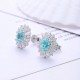 Ruif Jewelry Classic Design S925 Silver 2.69ct Lab Grown Paraiba Sapphire Earrings Gemstone Jewelry Ruif Jewelry Classic Design S925 Silver 2.69ct Lab Grown Paraiba Sapphire Earrings Gemstone Jewelry