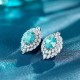 Ruif Jewelry Classic Design S925 Silver 6.35ct Lab Grown Paraiba Sapphire Earrings Gemstone Jewelry Ruif Jewelry Classic Design S925 Silver 6.35ct Lab Grown Paraiba Sapphire Earrings Gemstone Jewelry