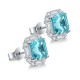 Ruif Jewelry Classic Design S925 Silver 9.18ct Lab Grown Paraiba Sapphire Earrings Gemstone Jewelry Ruif Jewelry Classic Design S925 Silver 9.18ct Lab Grown Paraiba Sapphire Earrings Gemstone Jewelry