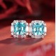 Ruif Jewelry Classic Design S925 Silver 9.18ct Lab Grown Paraiba Sapphire Earrings Gemstone Jewelry Ruif Jewelry Classic Design S925 Silver 9.18ct Lab Grown Paraiba Sapphire Earrings Gemstone Jewelry