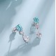 Ruif Jewelry Classic Design S925 Silver 2.51ct Lab Grown Paraiba Sapphire Earrings Gemstone Jewelry Ruif Jewelry Classic Design S925 Silver 2.51ct Lab Grown Paraiba Sapphire Earrings Gemstone Jewelry