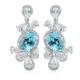 Ruif Jewelry Classic Design S925 Silver 6.85ct Lab Grown Paraiba Sapphire Earrings Gemstone Jewelry Ruif Jewelry Classic Design S925 Silver 6.85ct Lab Grown Paraiba Sapphire Earrings Gemstone Jewelry