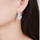 Ruif Jewelry Classic Design S925 Silver 6.85ct Lab Grown Paraiba Sapphire Earrings Gemstone Jewelry Ruif Jewelry Classic Design S925 Silver 6.85ct Lab Grown Paraiba Sapphire Earrings Gemstone Jewelry