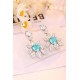 Ruif Jewelry Classic Design S925 Silver 6.6ct Lab Grown Paraiba Sapphire Earrings Gemstone Jewelry Ruif Jewelry Classic Design S925 Silver 6.6ct Lab Grown Paraiba Sapphire Earrings Gemstone Jewelry